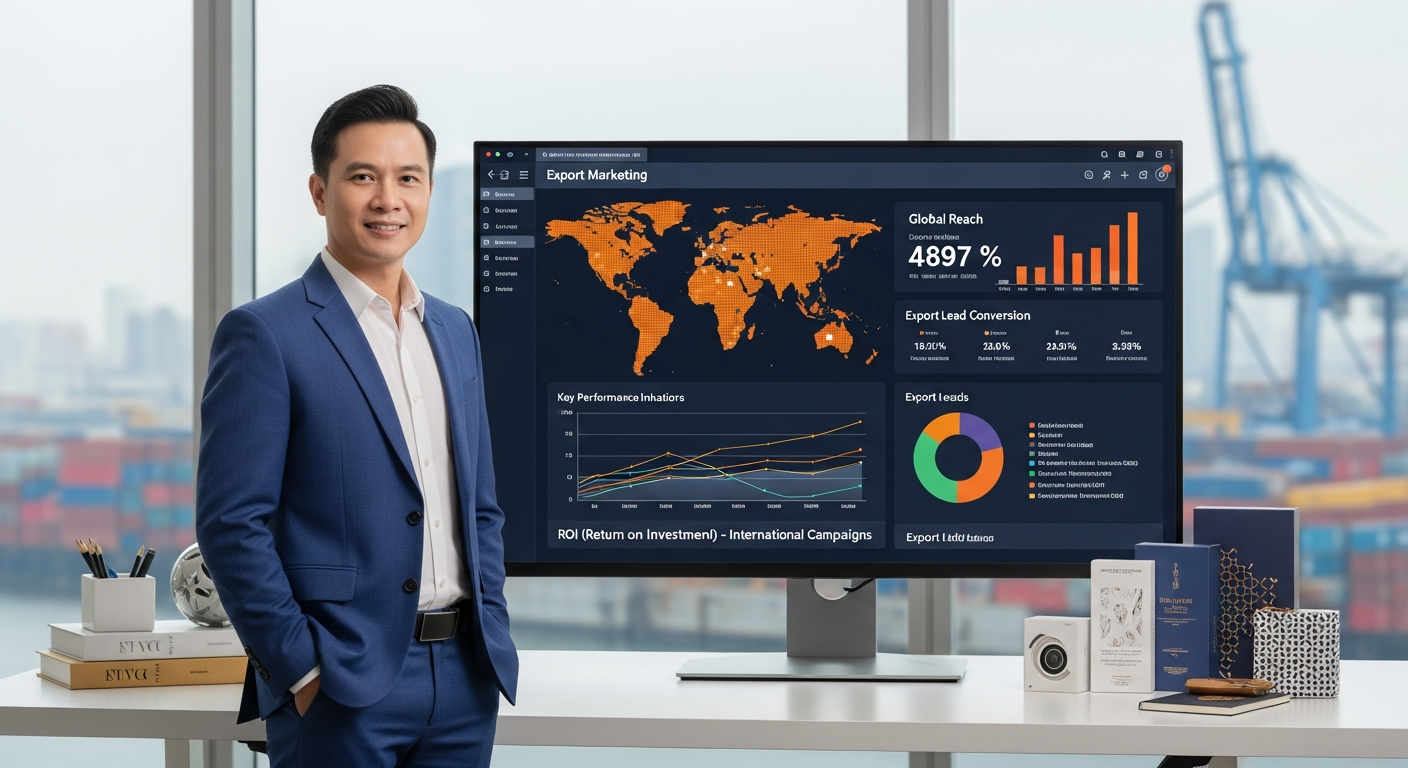 Ứng dụng báo cáo dữ liệu trực quan trong đo lường hiệu quả Marketing xuất khẩu - Exify Global
