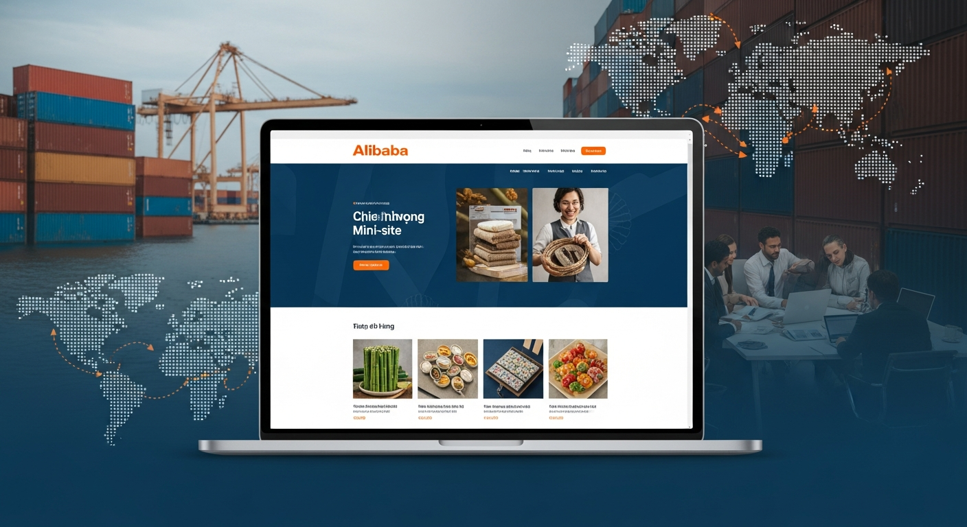 Tối ưu Mini-site trên Alibaba: Cửa hàng mặt tiền quyết định tỷ lệ chuyển đổi Tối ưu Mini-site trên Alibaba: Cửa hàng mặt tiền quyết định tỷ lệ chuyển đổi - Exify Global