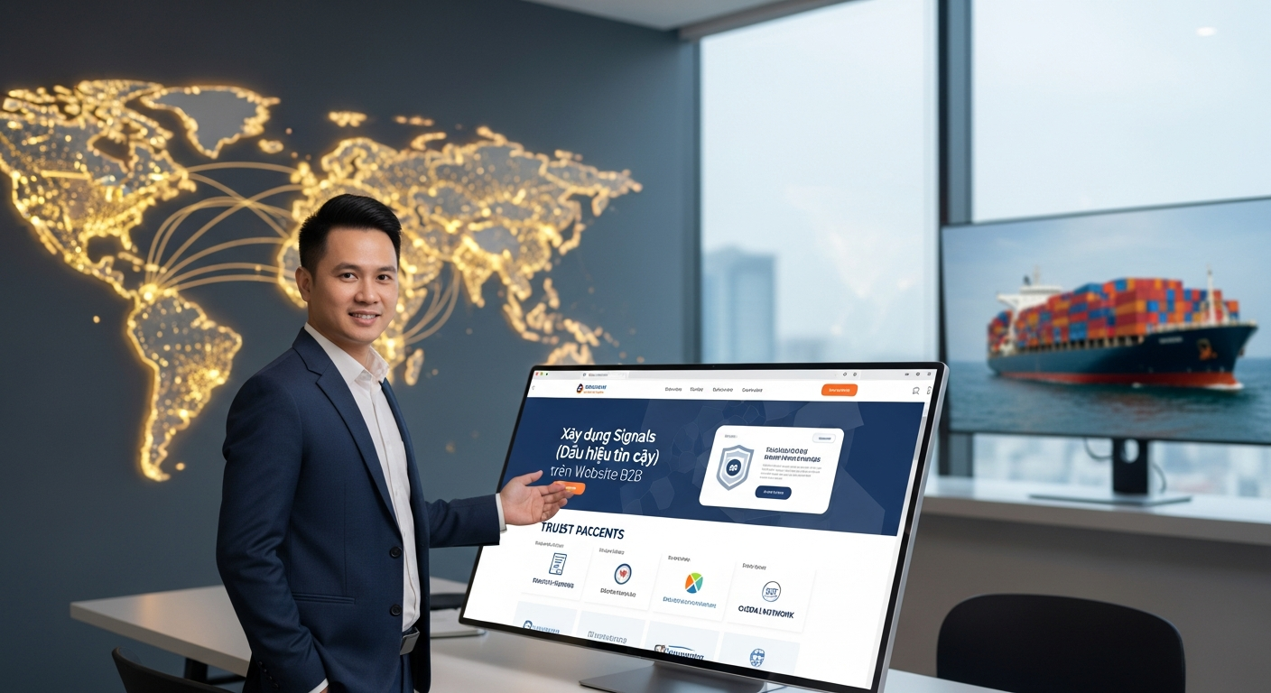 Xây dựng Trust Signals (Dấu hiệu tin cậy) vững chắc trên Website B2B - Exify Global