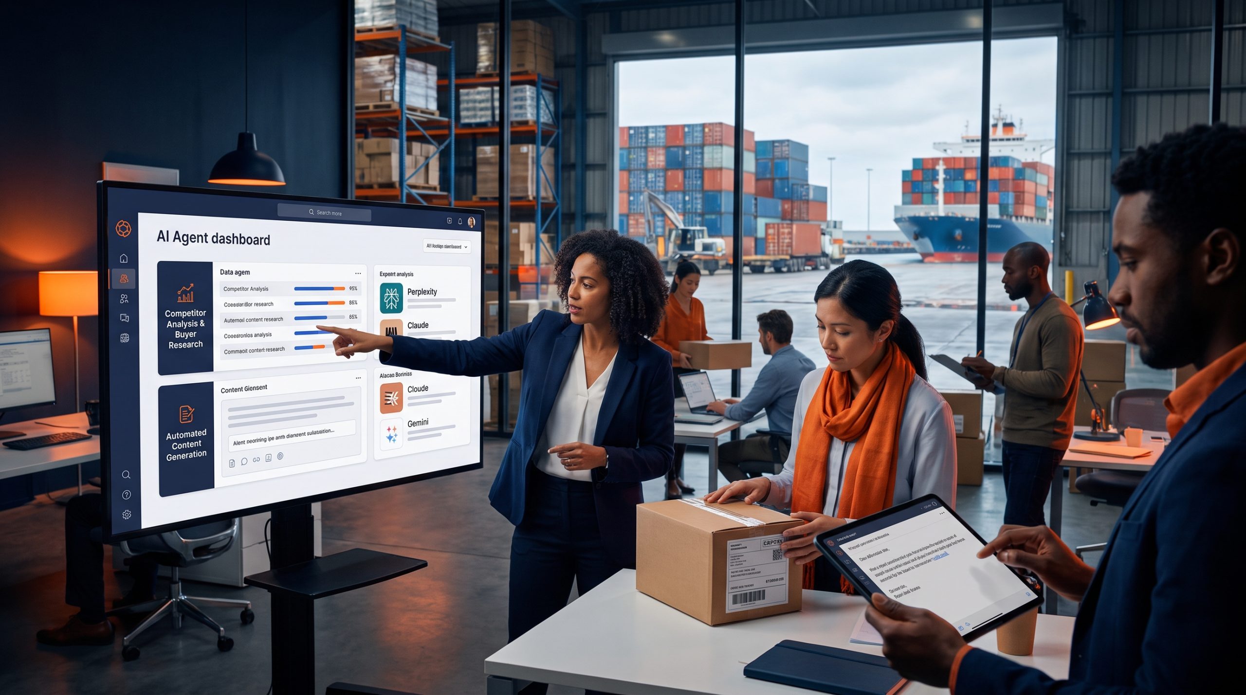 AI Agent cho Marketing xuất khẩu: Tự động hóa từ nghiên cứu thị trường đến tạo nội dung sản phẩm - Exify Global
