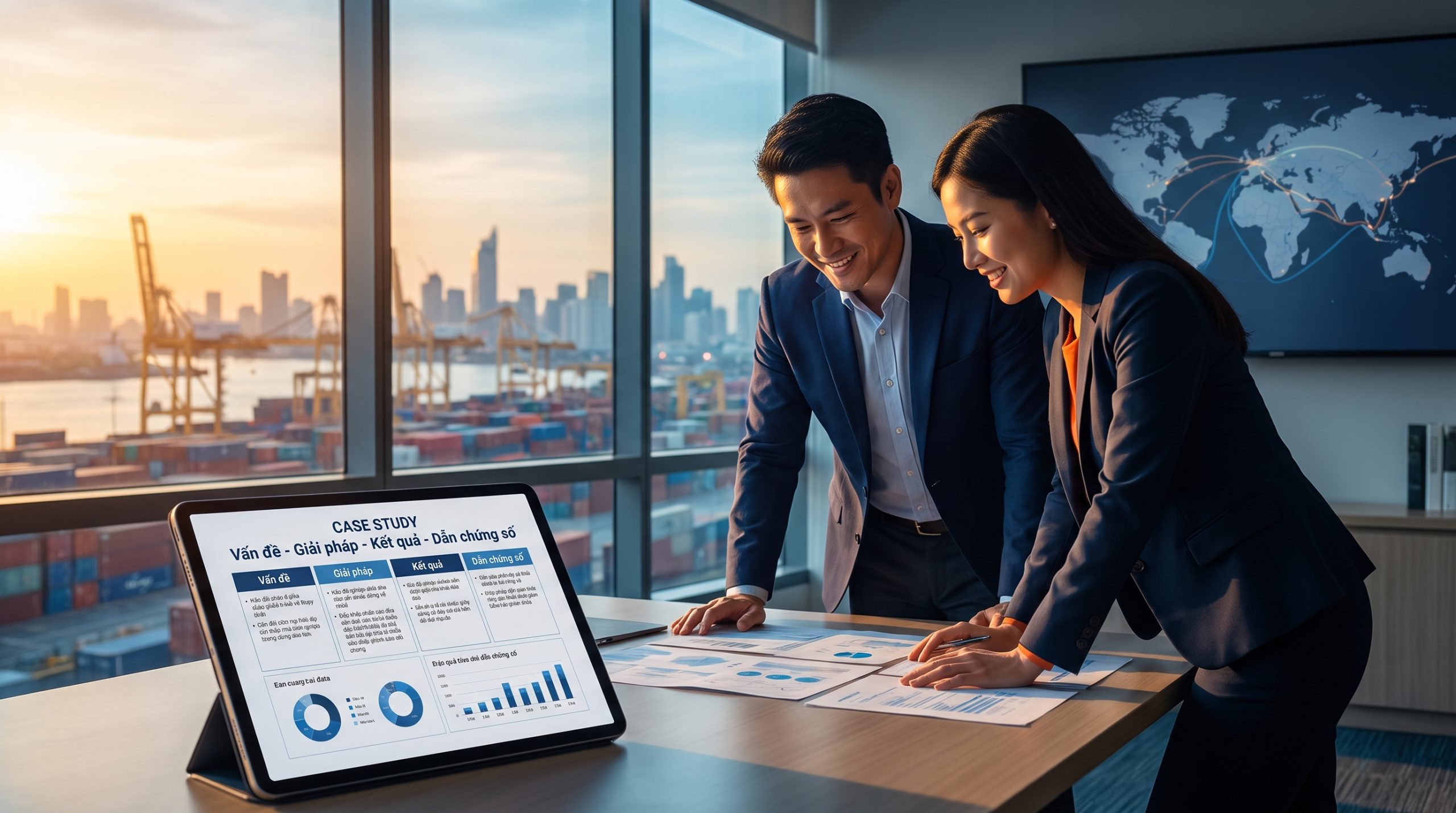 Cách viết Case Study B2B thuyết phục: Công thức biến câu chuyện khách hàng thành công cụ chốt deal quốc tế - Exify Global